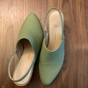 Intentionally Blank Nordstrom leather sling backs